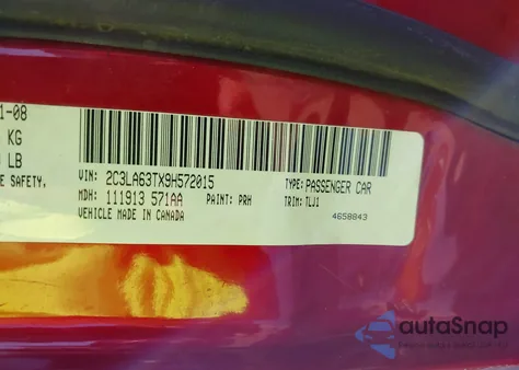 2009 Chrysler 300C Hemi from USA, damaged, VIN 2C3LA63TX9H572015